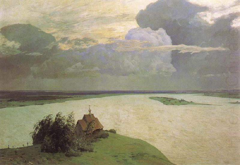 Isaac Ilich Levitan Above Eternel Peace china oil painting image